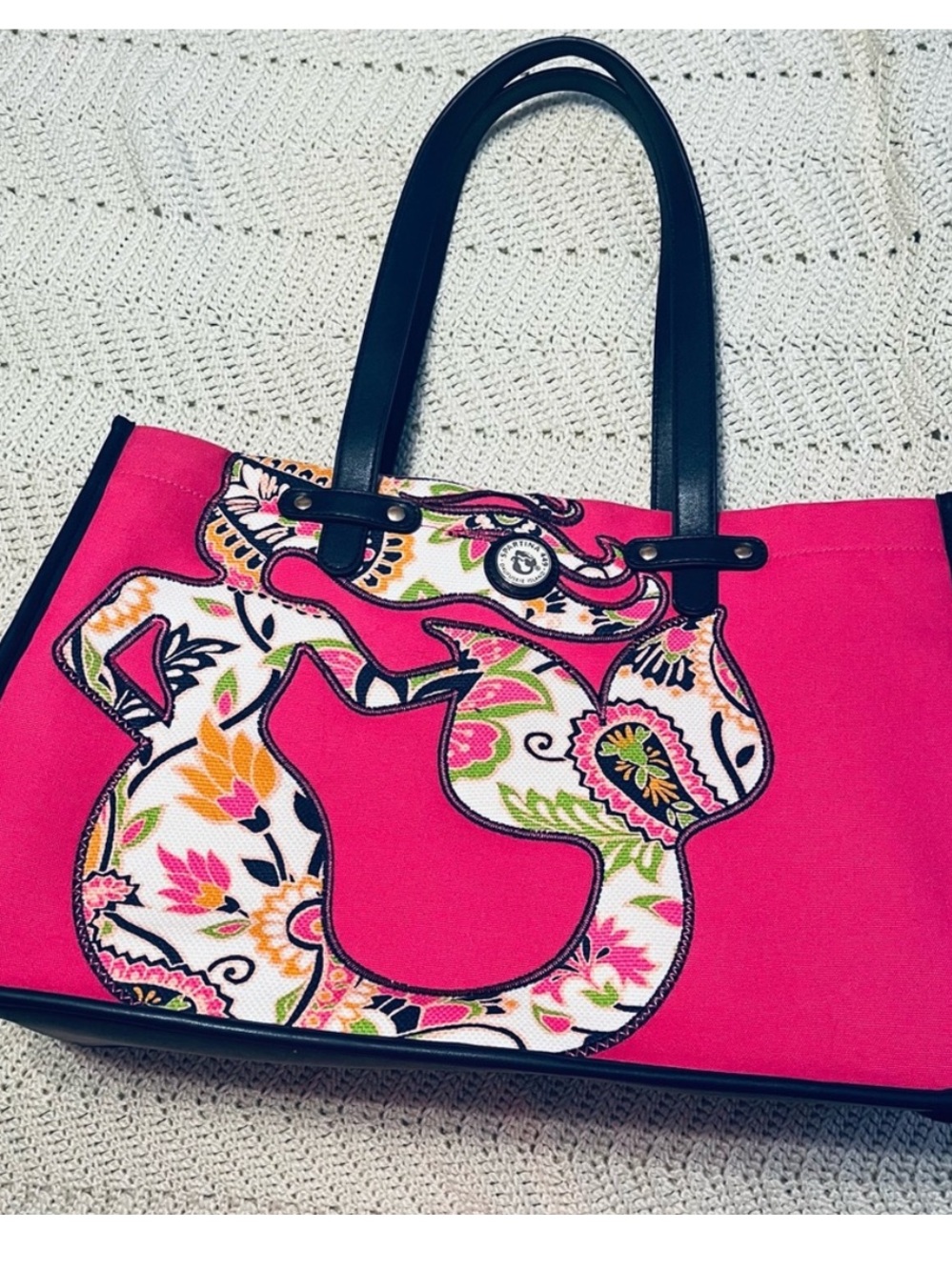 Spartina 449 Large Mermaid Daufuskie Island Tote Bag 🧜♀️